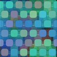 thumbnail image 1 of Ahgly Tapis de Zone Carré Lavable en Machine, Turquoise Foncé Vert, 6 Pieds Carré, 1 of 7