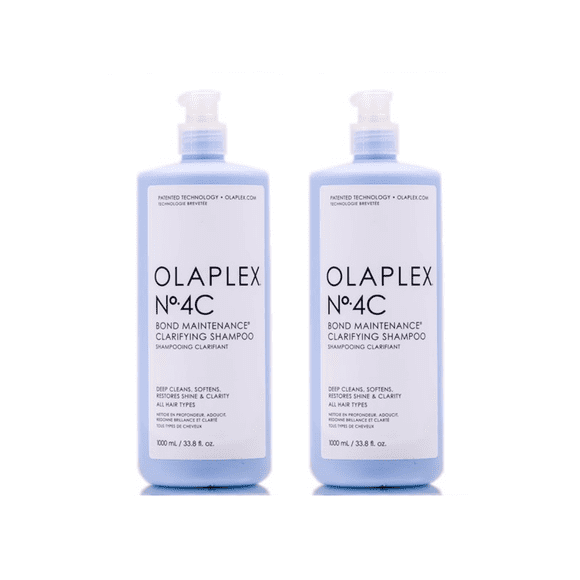 Olaplex N.4C Bond Maintenance Clarifying Shampoo - 33.8 oz (pack of 2)