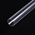 thumbnail image 3 of Unique Bargains 2pcs Clear Rigid PVC Pipe 15/32'(12mm) ID x 1/2'(13mm) x 1.3ft 0.02' Wall Round Tube Tubing, 3 of 5