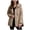 Khaki, variant on Splozh Women's Oversized Denim Jacket Women Fashion Elegant Solid Color Jacket Women Coats Wool Blend Holiday Trench Coat Green,L