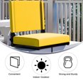 thumbnail image 2 of Grandstand Comfort Seats by Flash with Ultra-Padded Seat in Red, 2 of 9
