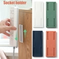 thumbnail image 3 of 4x Socket Holder Plug Fixer Wall-Mounted Power Strip Punch-free Holders P8S1, 3 of 8