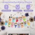thumbnail image 3 of AMERTEERBirthday Decorations  Cat Happy Birthday Banner + Cake Topper + 10 Kitty Cupcake Toppers (12 PCS), 3 of 6