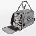 thumbnail image 1 of Sac pour Chien, Sac de transport pour Animaux, Gris, 1 of 8