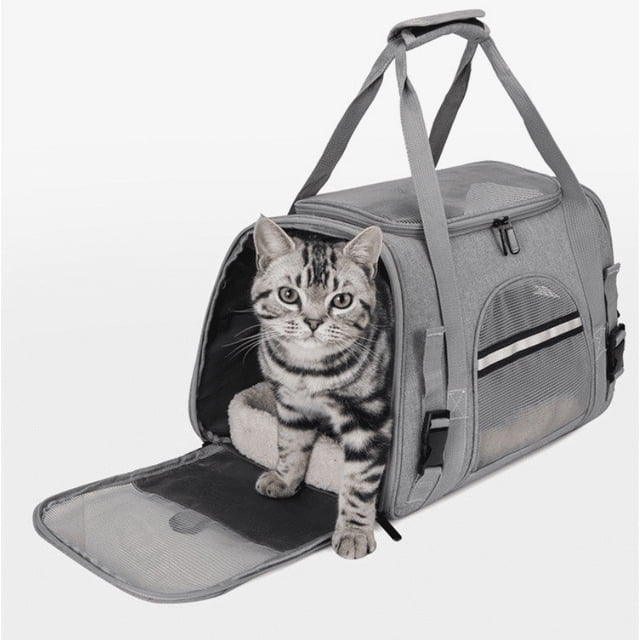 Sac pour Chien, Sac de transport pour Animaux, Gris