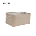 thumbnail image 3 of Maytalsory Sturdy Rope Handle Storage Bin Convenient And Reliable Storage Solution Beige 31*21*13 1Set, 3 of 6