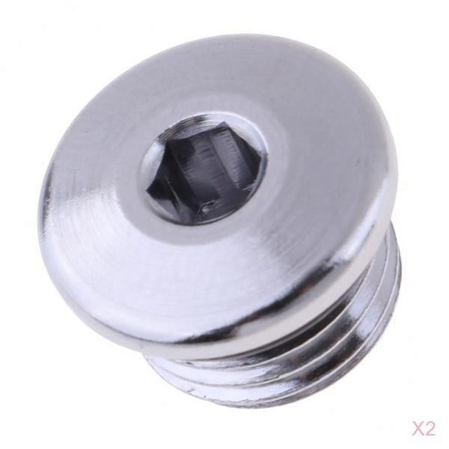 koolsoo Bouchons de Port de Régulateur de Plongée et Scellés O- - 7/16'' (Qté de 2) - 316