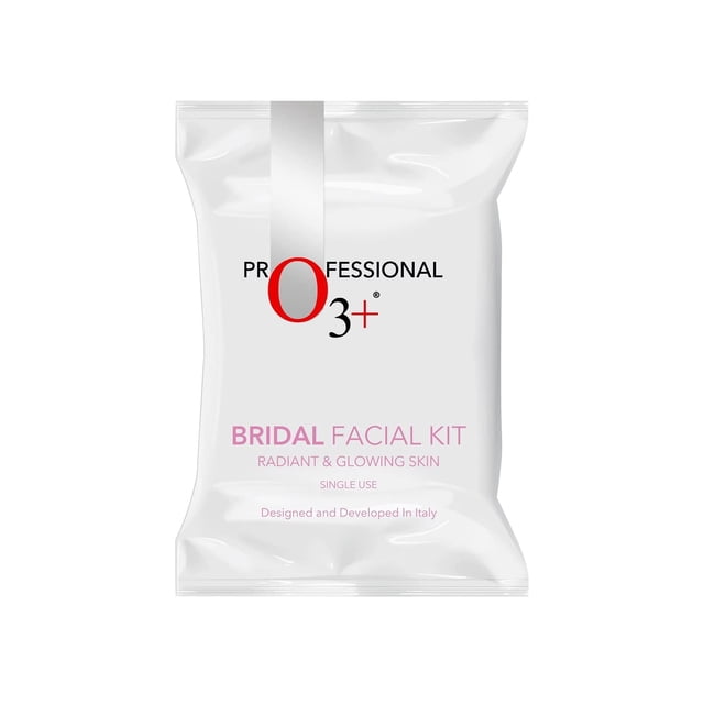 O3+ Trousse pour le Visage de Mariée pour une Peau Éclatante et Radieuse - Convient à Tous les Types de Peau (Usage Unique)