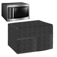 thumbnail image 4 of Kitchen Microwave Oven Cover Insulated and Easy to Clean Black, 4 of 9