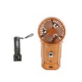 thumbnail image 2 of Eoozwa 6-in-1 Multi-function Camping Fan Light, Solar/USB Rechargeable with Retractable LED Lantern & Flashlight, for Tent Outdoor, Summer Memorial Day Gift, 2 of 5
