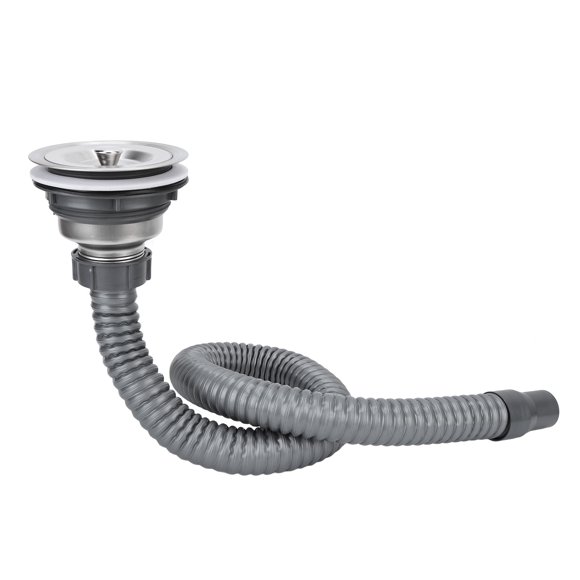 Bathroom Sink Strainer Set, Thickened EVC Bathtub Drain Stopper Strainer Stainless Steel Large Size Simple Style For Men For Kitchen