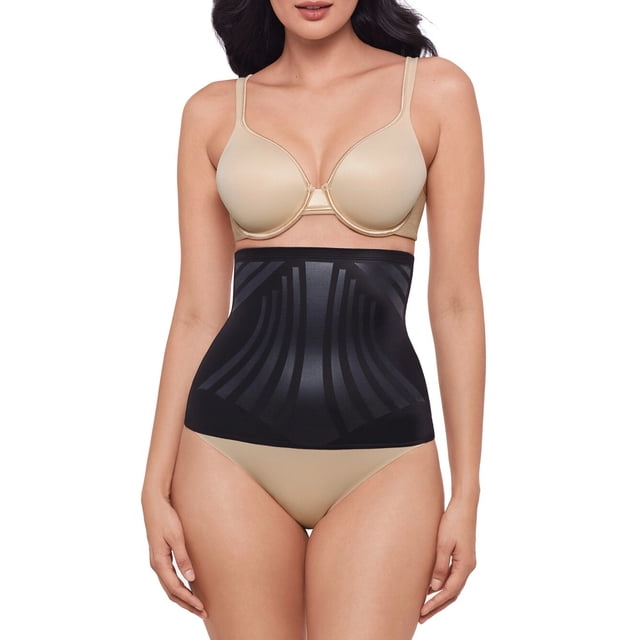 Miraclesuit Modern Miracle Gaine de Taille à Enfiler - 2566 (Noir, m)