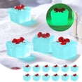 thumbnail image 2 of WRKEKC Clearance 12pcs Christmas Luminous Mini Gift Box Micro Small Ornaments Transparent Gift Box DIY Small Accessories, 2 of 6