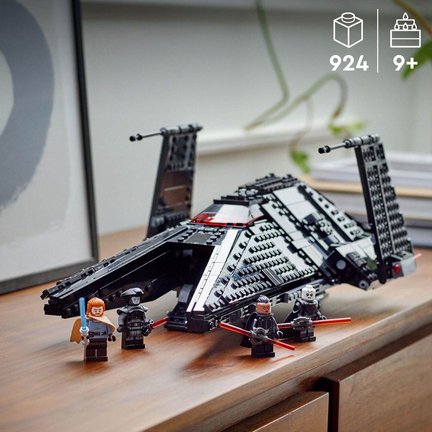 LEGO Star Wars Le transport de l’Inquisiteur Scythe 75336 Ensemble de construction (924 pièces)
