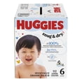 thumbnail image 1 of Huggies Snug & Dry Baby Diapers, Size 3 (16-26 lbs), 168 Count, 1 of 8