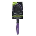 thumbnail image 1 of InfinitiPRO by Conair Detangling Cushion Hair Brush, Tourmaline‑ionic & Argan Oil Infused Pins, Purple, 1 Pc, 1 of 2