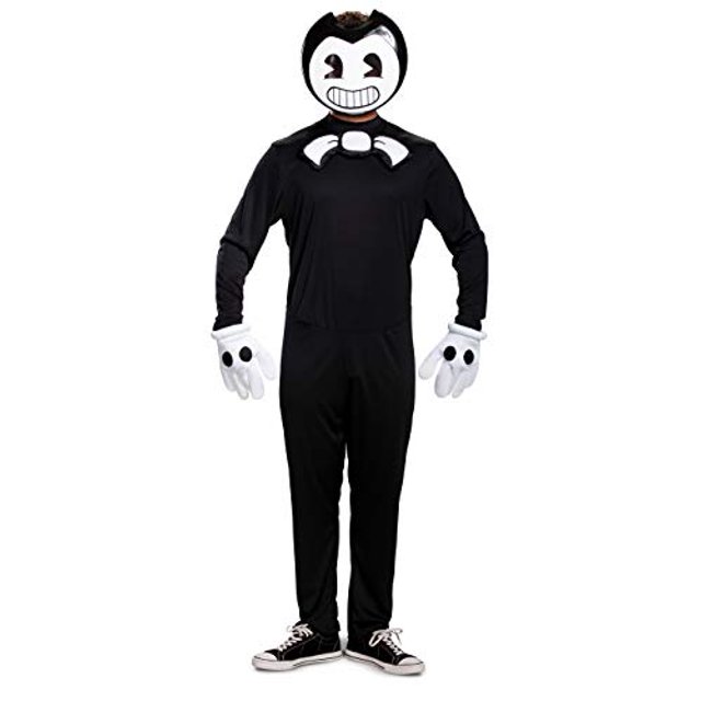 Disguise Costume Classique pour Adulte Bendy pour Homme, Noir, m (38-40)