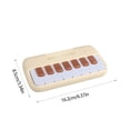 thumbnail image 3 of Educational Toys Montessori Learning Toys, Handheld Color Light Mini 15 Key Electronic Piano Parent-child Interactive Toy Musical Instrument Boys and Girls Holiday Birthday Gif, 3 of 6