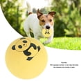 thumbnail image 3 of Squeaky Dog Toys, Panda Pattern Latex Durable Pet Toys 2.0in   For Entertainment, 3 of 7