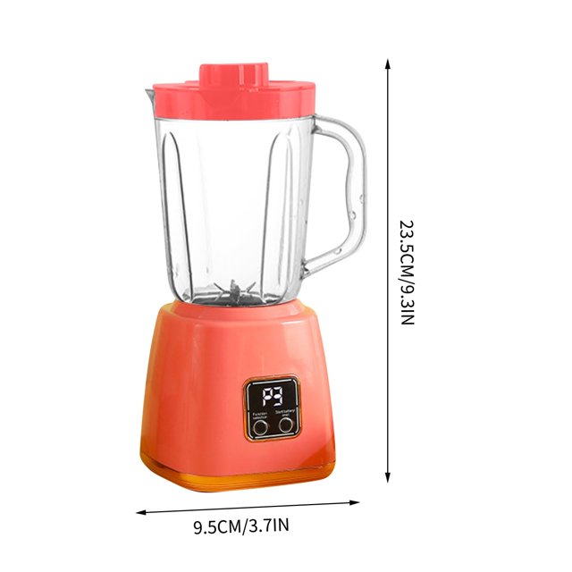 Dvruxg Portable Wireless Juicer, Rechargeable Automatic Fruit & Vegetable Extractor for Home, Travel, Office(Pink)