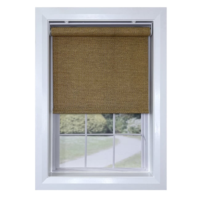 Versailles - Cordless Roller Shade, Marcellus Collection, Soft Close, 33" x 72", Brown