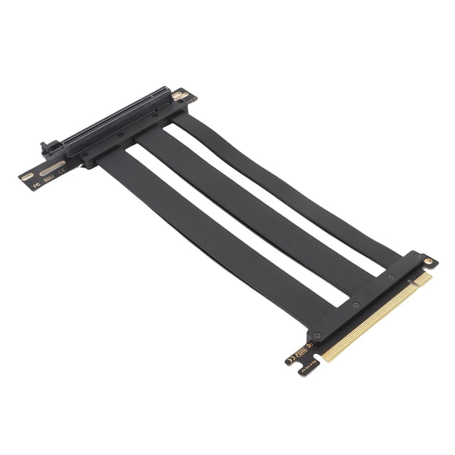 PCI E 4.0 X16 High Speed Flexible Extender Card, PCI Express 4.0 X16 GPU Riser Cable with Cable Protector for RTX 4090 Ti 8900 XT Gaming AI Applications