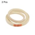 thumbnail image 3 of Unique Bargains 2pcs M28 Industrial Sewing Machine Belt 730mm Outer Girth Rubber Triangle V-Belt, 3 of 7