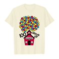 thumbnail image 4 of Hauts d'Été pour Garçons en Bas Âge T-Shirts d'École Respirants Mignons Lettres Graphiques Col Rond Manches Courtes T-Shirts de Printemps pour Garçon 12-13T, 4 of 4