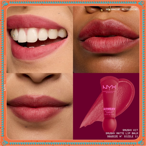 NYX Professional Makeup Holiday Smushy Lip Balm Kit - Walmart.ca