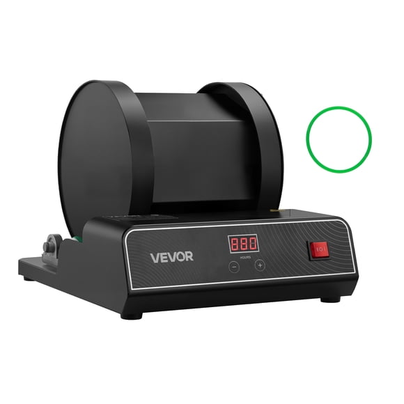 VEVOR Rock Tumbler Kit, 17 lbs Rock Polishing Kit, 2-Speed Stone Polishing Kit with 240-Hour Polishing Timer, Rock Polisher