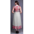 thumbnail image 4 of Bimba Robe Anarkali Océan Rose Pâle2 pour Femmes Kurti Imprimé Ethnique Indien Longue Kurta Robe de Soirée Petite, 4 of 6
