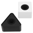 thumbnail image 1 of Shisuyan Squate Mic Flag Black PVC Board Compatible Engraving 2Pack 3.7in, 1 of 9