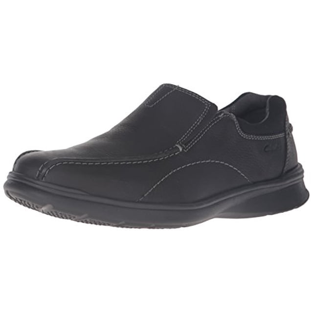 Clarks Mocassin à Enfiler pour Homme Cotrell Step, Noir Huilé, 8,5 M US