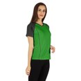 thumbnail image 3 of Inkmeso Solid Short Sleeve T-Shirt For Womens Sporty Casual Solid Basic Workout Shirts, 3 of 7