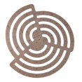 thumbnail image 2 of Abbracc Règle de Coupe d'Angle en Cuir Règle de Courbe Ensemble Pochoirs de Dessin Gabarits Géométriques A, 2 of 9