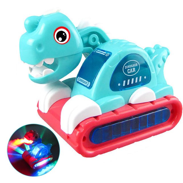 Dinosaur Toy Car Realistic Spray Dinosaur Construction Vehicle Educational Toy