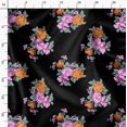 thumbnail image 3 of Soimoi Polyester Crepe Fabric Florals Floral Fabric Prints by Yard 52 Inch Wide, 3 of 6