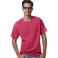 thumbnail image 1 of Hanes ComfortBlend EcoSmart T-Shirt à Col Ras du Cou pour Hommes, 3X, Rouge Chiné, 1 of 6