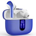 thumbnail image 1 of Refurbished VEATOOL X08 Bluetooth True Wireless Earbuds with Wireless Charging Case Blue, 1 of 2