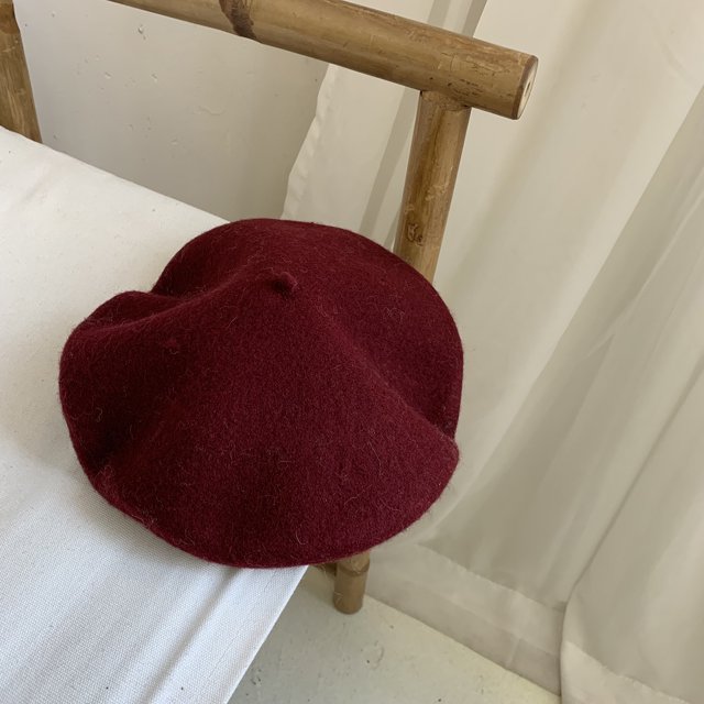 LinYooLi Breda Hat Female British Retro Autumn And Winter Day Is Wool Painter Hat Ladies Beilei Hat Versatile Korean Version