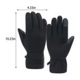 thumbnail image 3 of Gants d'Hiver Hommes Femmes Thermiques Chauds Écran Temps Froid Coupe-Vent pour Course Conduite Cyclisme Randonnée Marche Jardinage, 3 of 5