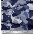 thumbnail image 3 of Soimoi polyester Crepe Fabric Two Tone With White Camouflage Decor Fabric Printed Yard 42 Inch Wide, 3 of 3