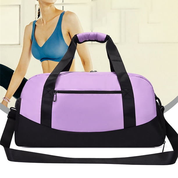 Sac De Sport ZenyTra 40L – Imperméable, Compartiment Humide Et Chaussures, étiquettes Bagages, Pour Gym, Piscine, Voyage