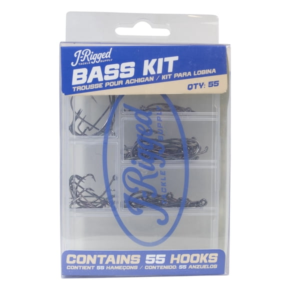 J-Rigged Tackle Supply Hook Assortment - Variety