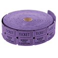 thumbnail image 1 of Double Purple Raffle Ticket Roll - 2000 Per Roll, 1 of 4
