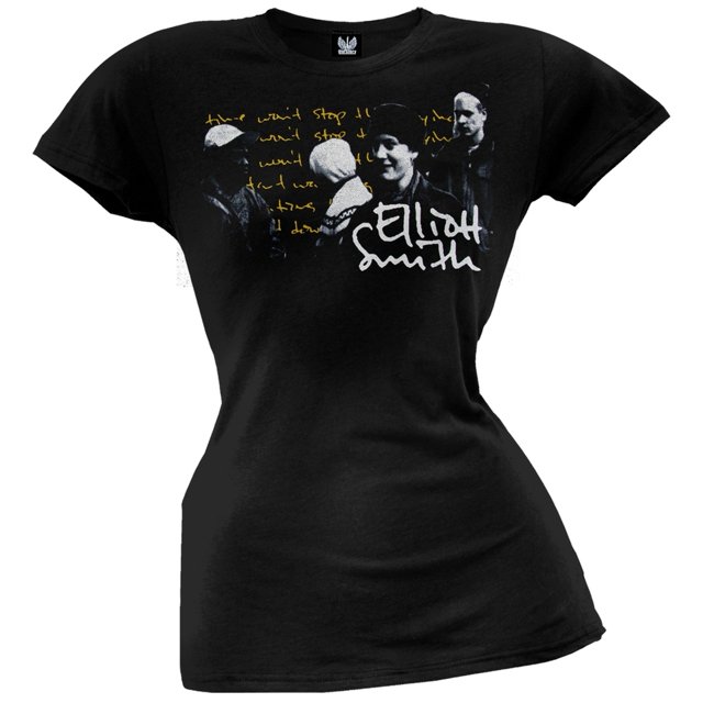 Elliott Smith - T-Shirt Juniors Bougie Romaine