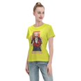 thumbnail image 4 of T-Shirt Basique à Manches Courtes pour Femmes Dragon Ball Tortue Féerique, 4 of 6