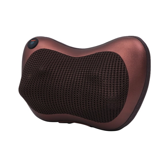 Back Massager Shiatsu Neck with Heat Shiatsu Neck and Back Massager - 8 Heated Rollers Kneading Massage Pillows for Shoulders, Lower Back, Calf, Legs, Foot - Relaxation Gifts for Men, Women