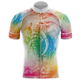 thumbnail image 1 of Tie Dye Elephant Men's Cycling Jersey - L, 1 of 3
