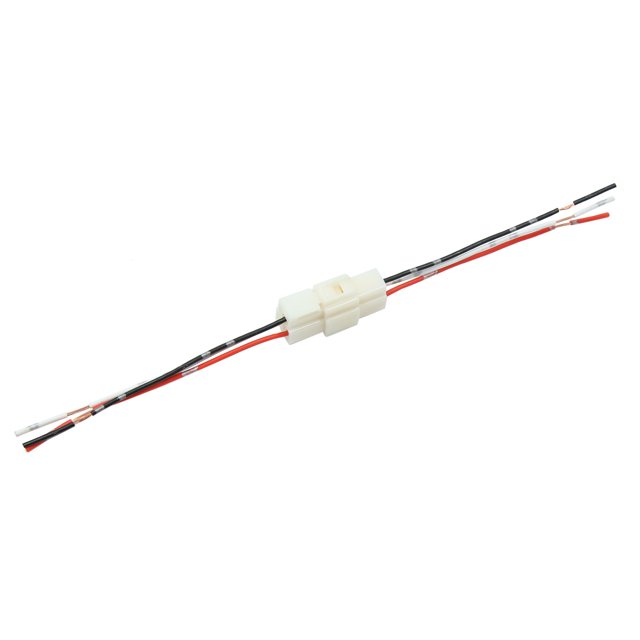 Unique Bargains White DC12V 3 Pin Male Female Car Waterproof Electrical Wire Connector Plug